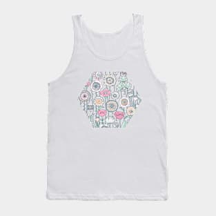 Wildflowers doodles Tank Top